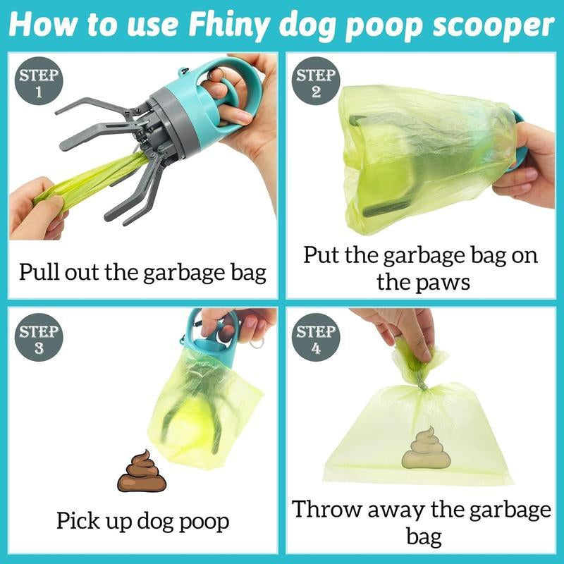 Portable Pet Poop Scooper, 1 Count Dog Waste Bag Holder, Pet Waste Bag Dispenser, Outdoor Dog Poop Scooper, Pet Supplies Tiktokshopblackfriday